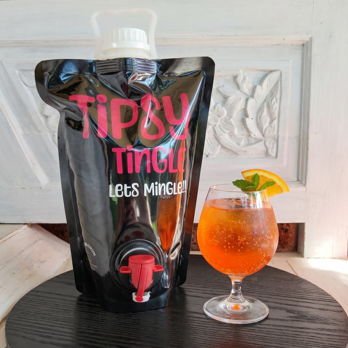 Orange Spritz Cocktail Party Bag with refreshing citrus cocktail