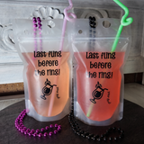 "Last fling before the Ring" Party Pouches